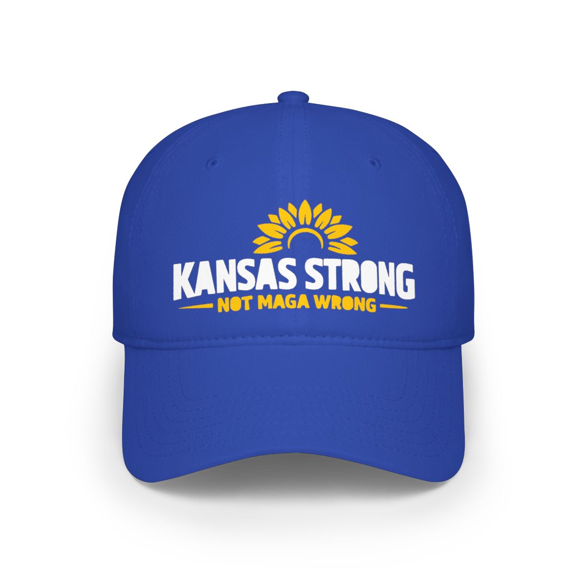 Kansas Strong Not Maga Wrong Statement Hat