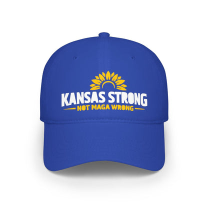 Kansas Strong Not Maga Wrong Statement Hat