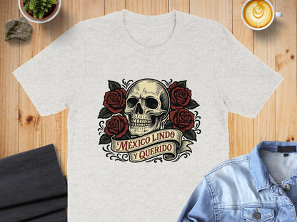 Mexico Lindo y Querido Skull Graphic Tee product type