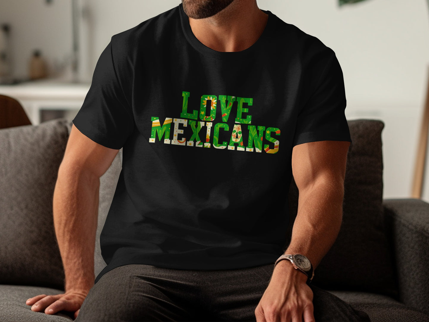 Love Mexicans Graphic Tee Shirt Product