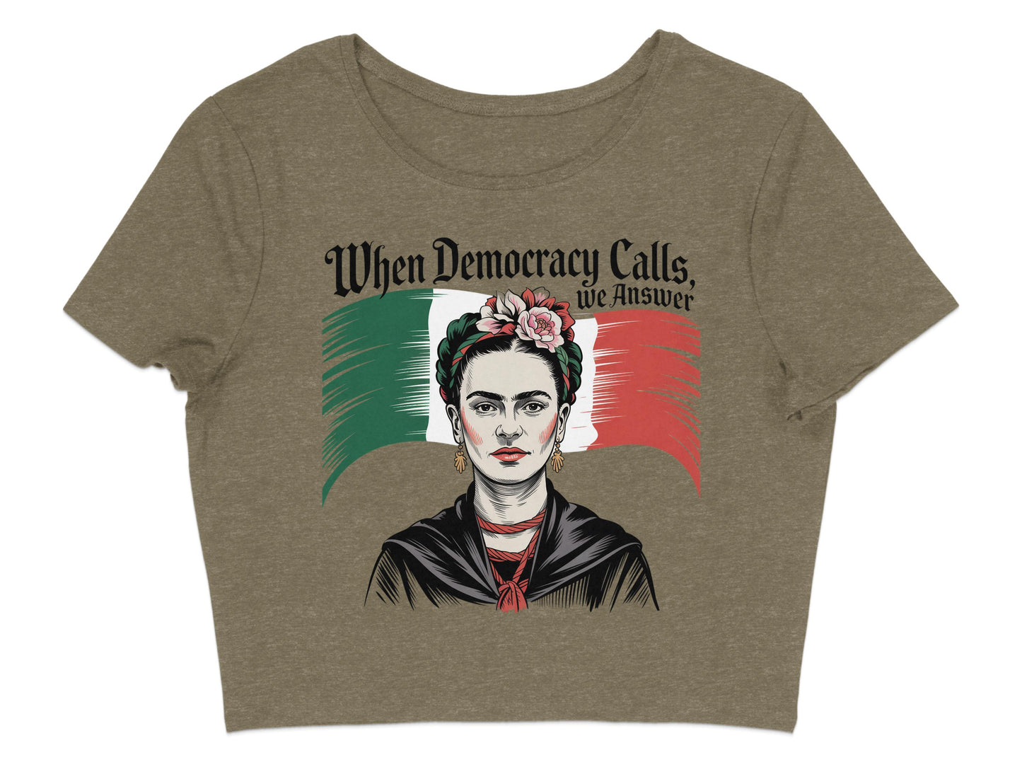When Democracy Calls We Answer Graphic T-shirt product type