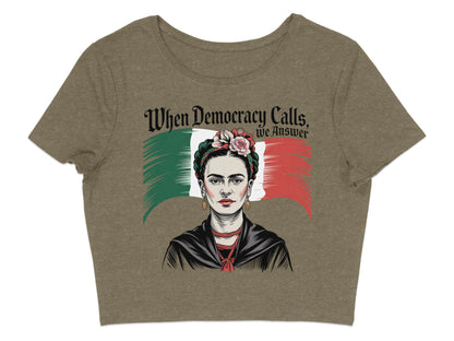 When Democracy Calls We Answer Graphic T-shirt product type