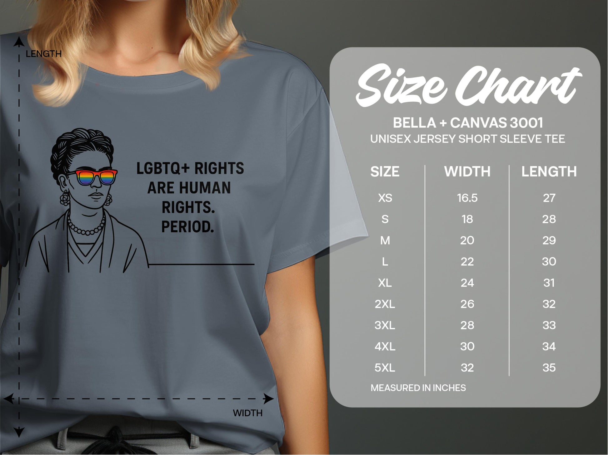 LGBTQ+ Rights Are Human Rights Period product type