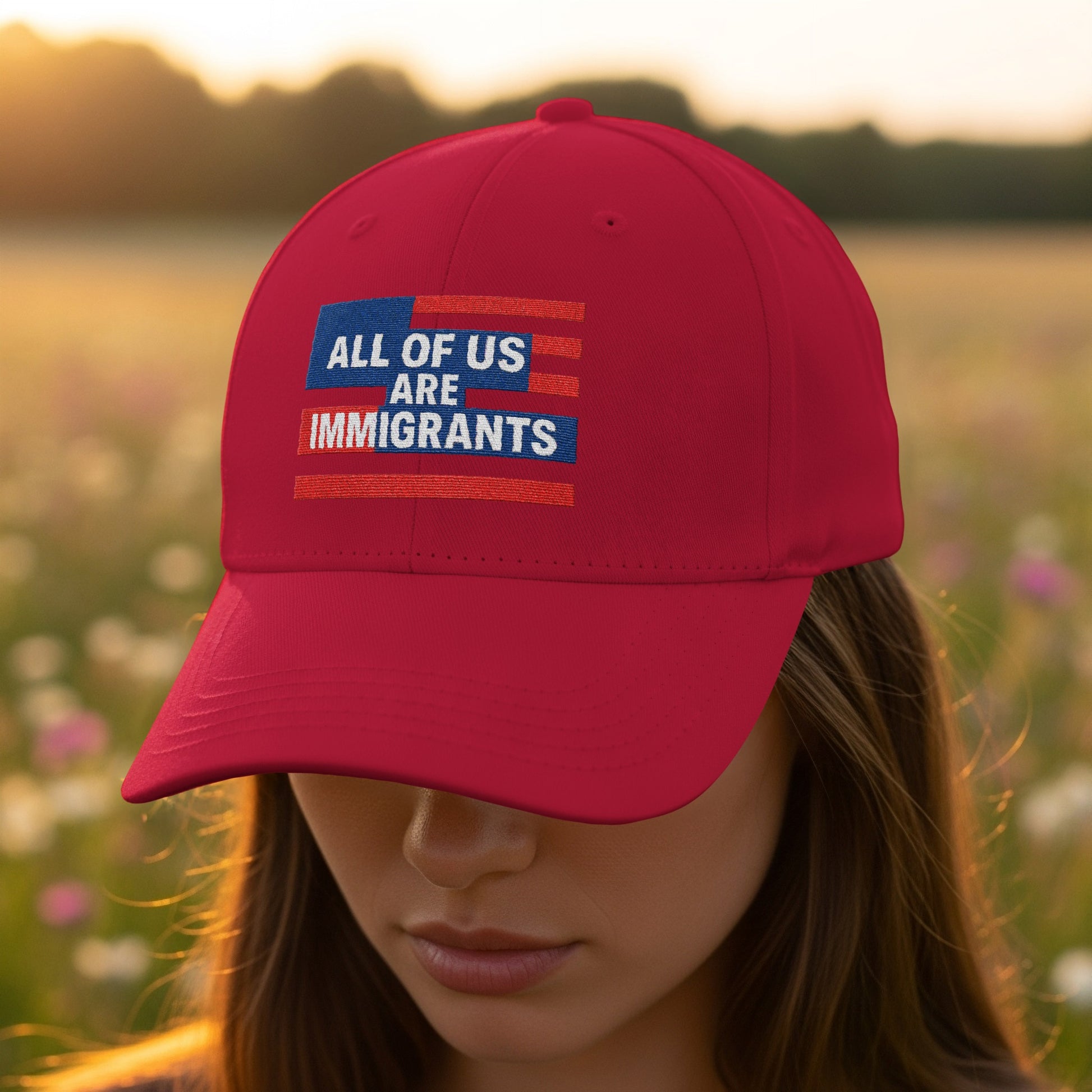 All of Us Are Immigrants Statement Hat product type