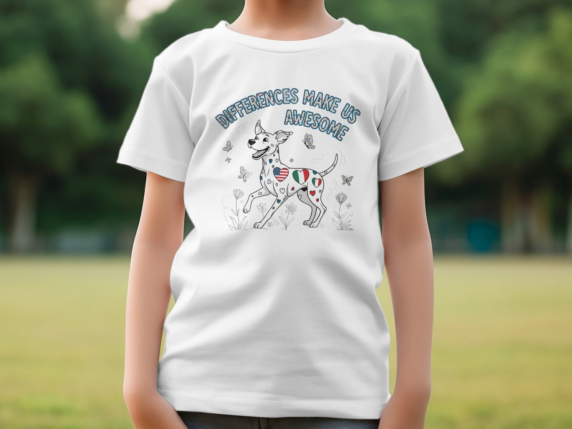Differences Make Us Awesome Dog T-shirt