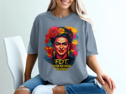 FDT When You Know You Know Graphic T-Shirt product type