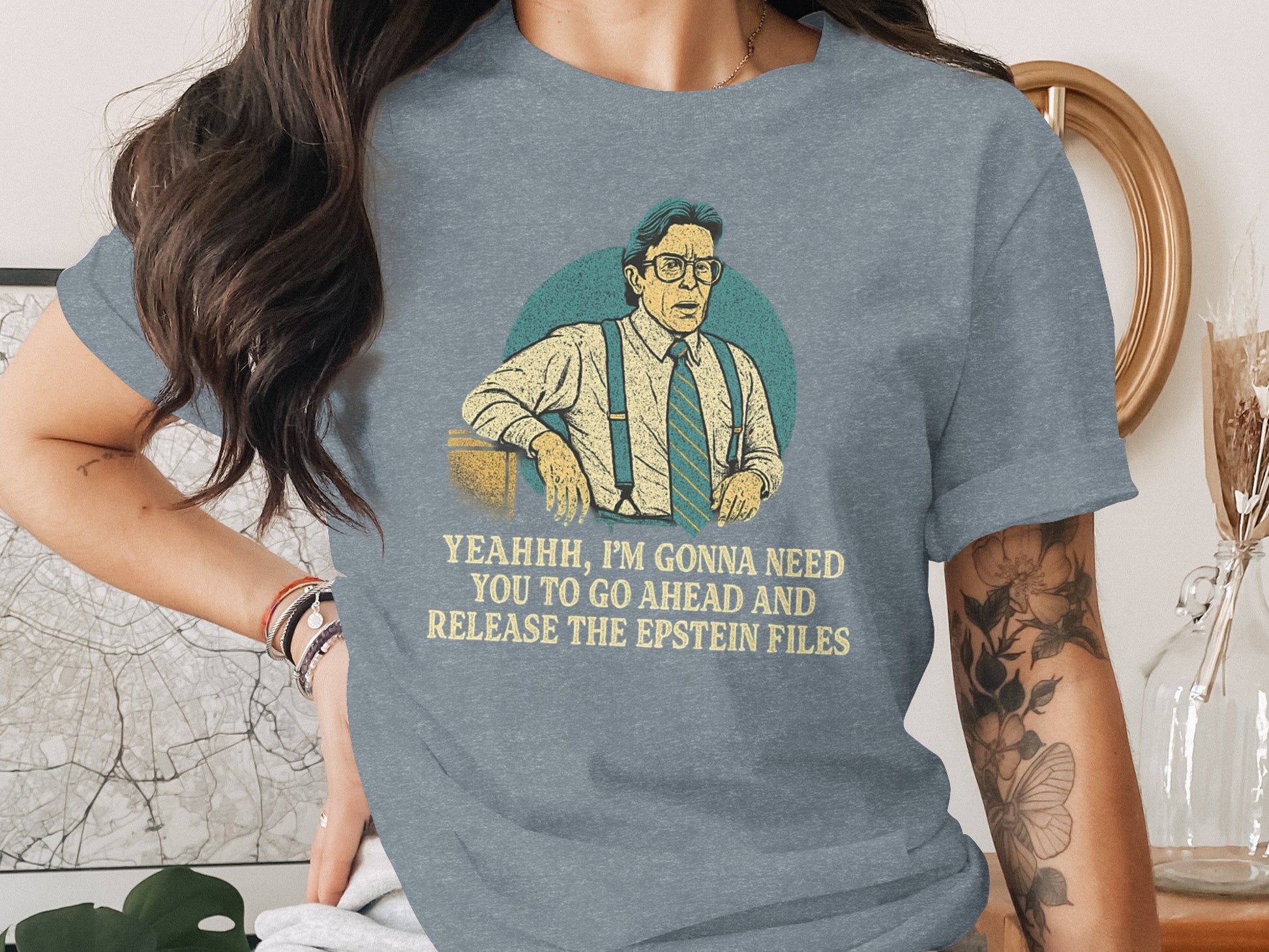 Go Ahead and Release the Epstein Files T-shirt product