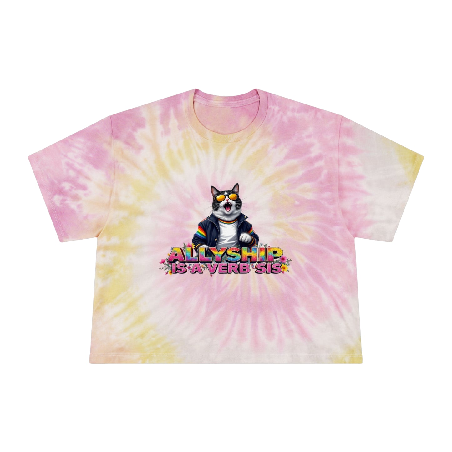 Women's Tie-Dye Crop Tee