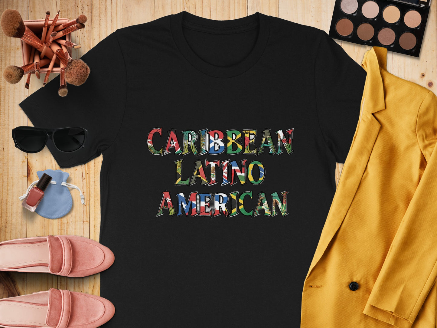 Caribbean Latino American Graphic Tee