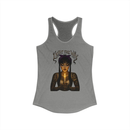 Light the Way Gothic Artwork Tank Top