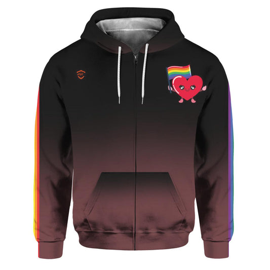 Pride LGBTQ  Hoodie #FDT Zipper Stylish
