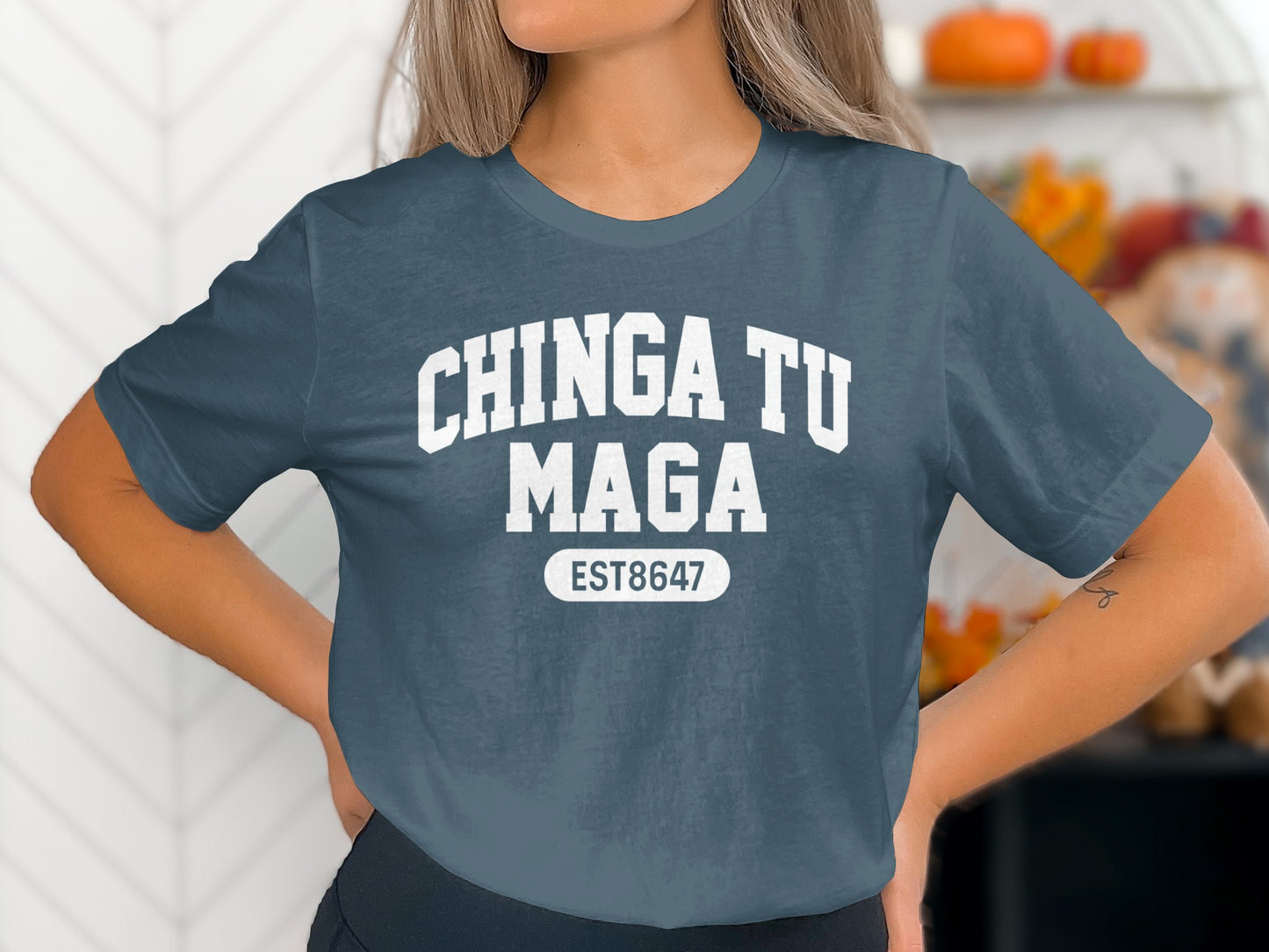 Chinga Tu Maga EST8647 Graphic T-shirt