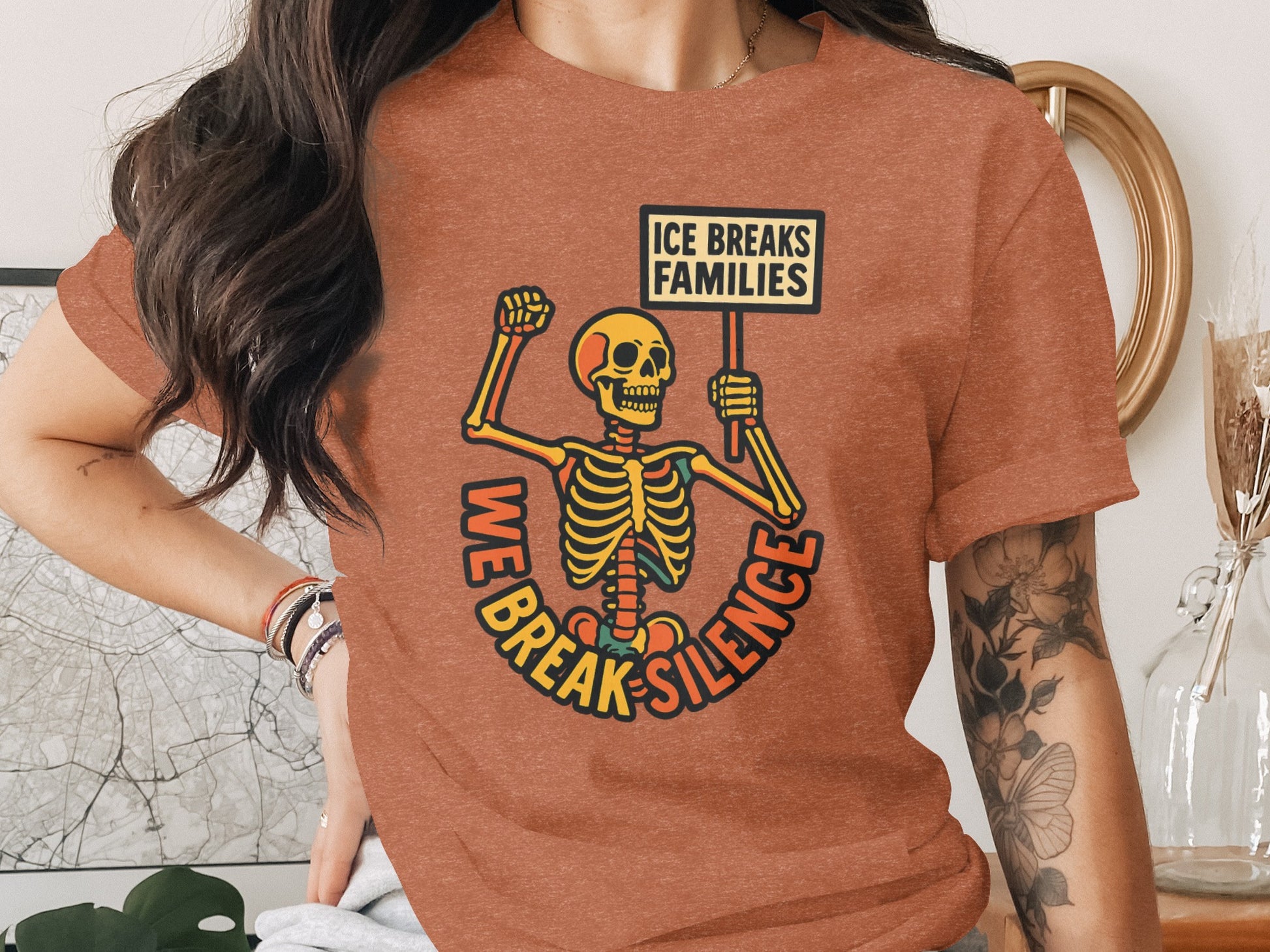Ice Breaks Families We Break Silence Shirt product type