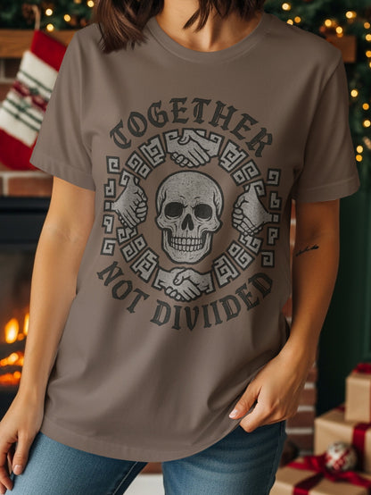 Together Not Divided Artistic Graphic tee