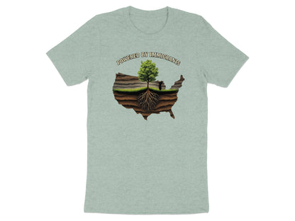 Powered by Immigrants Graphic Tee Shirt product