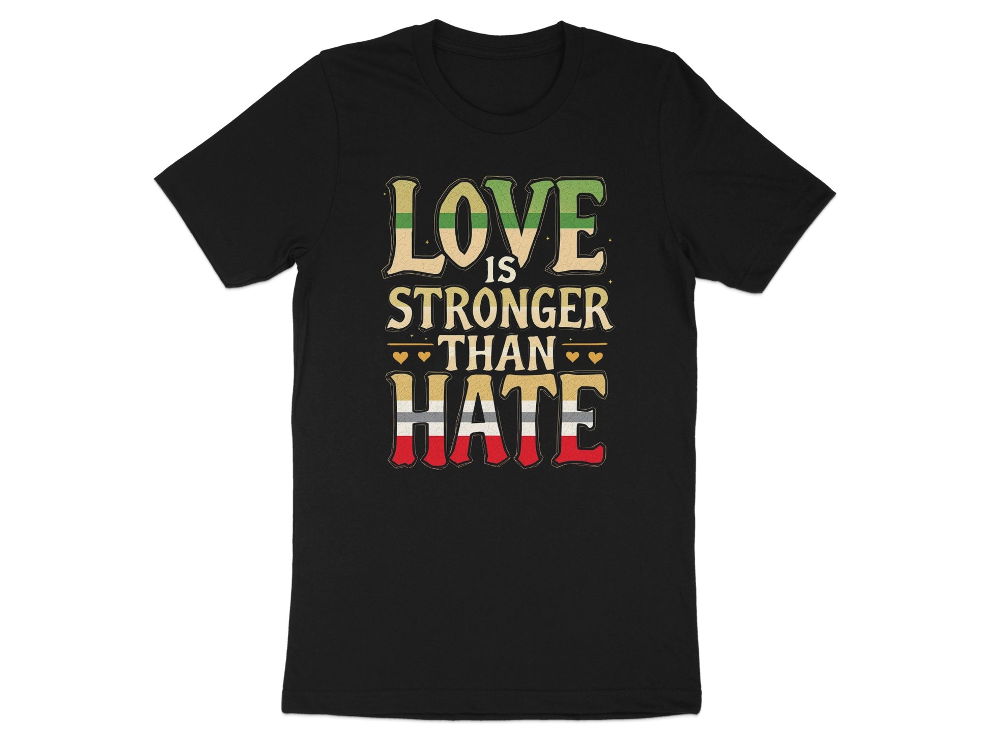 Love Is Stronger Than Hate Graphic T-Shirt product type