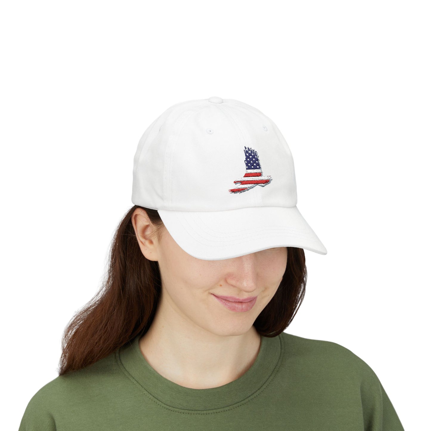 4th of July Classic Cap with American Flag Design, Patriotic Cap, Adjustable Hat, Gift for Dad, Summer Accessory, Independence Day