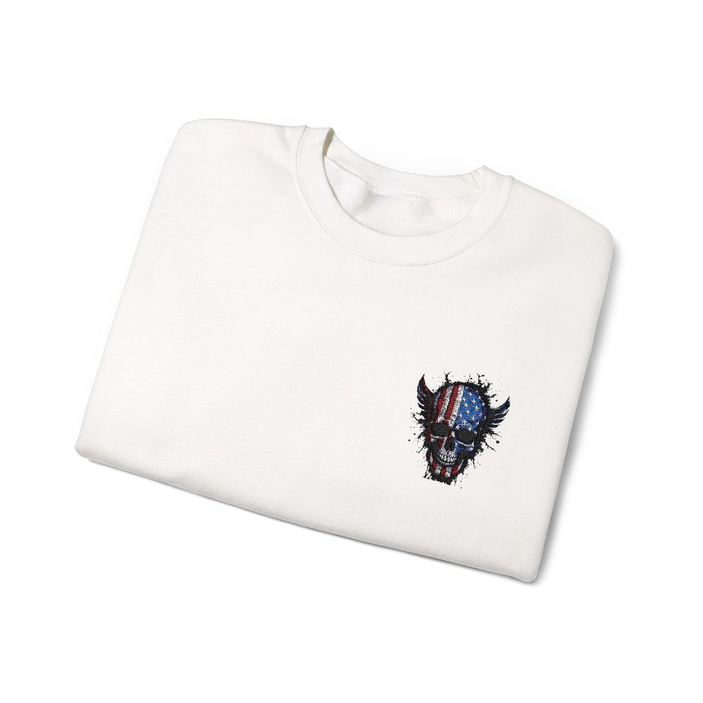 Artistic Graphic Crewneck Sweatshirt - Bold Design for Creative Souls