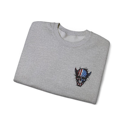 Artistic Graphic Crewneck Sweatshirt - Bold Design for Creative Souls