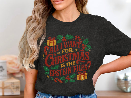 All I Want For Christmas Is The Epstein Files product type