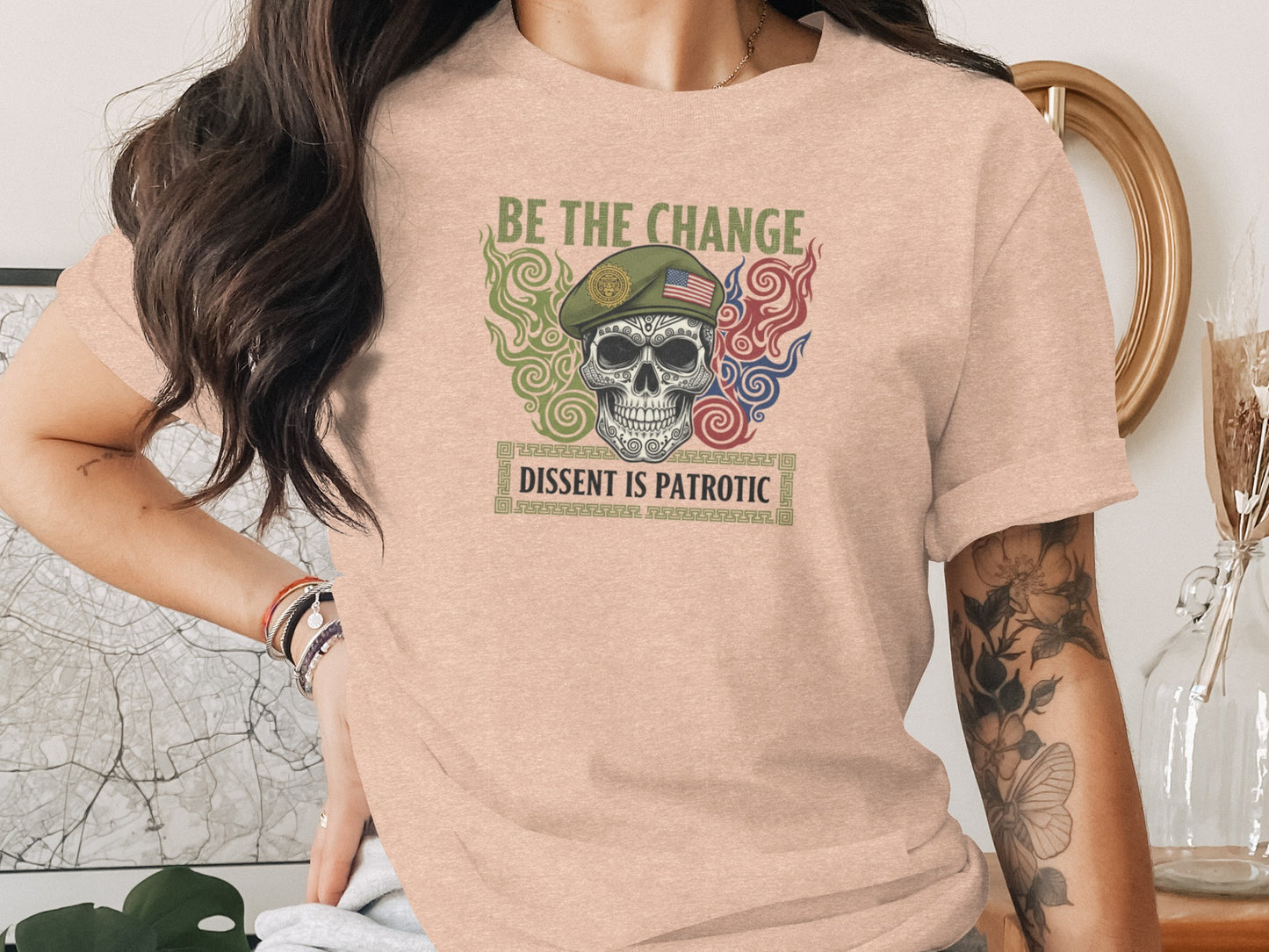Be The Change Dissent Is Patriotic shirt