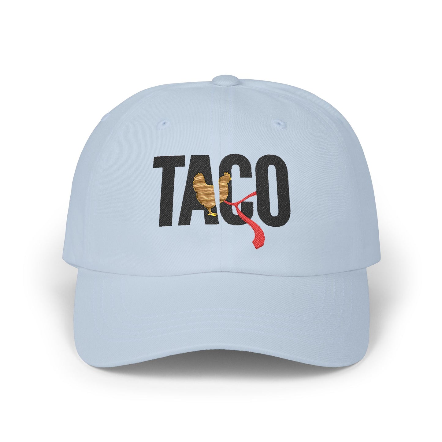 Trump Taco Dad Cap | Funny Hat, Trump Always Chickens Out Hat, Casual Summer Accessory, Perfect for BBQs, Father's Day Gift