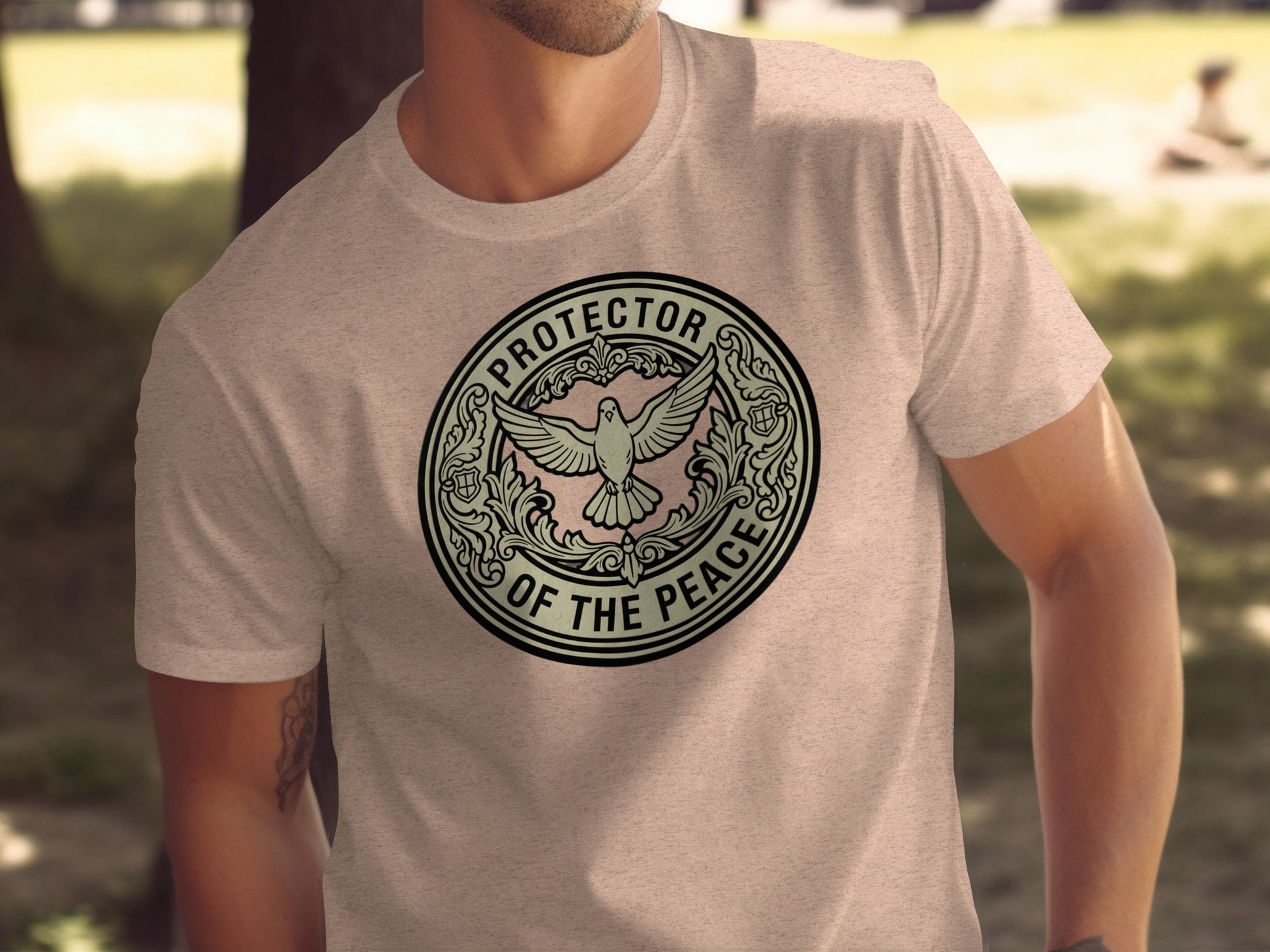 Protector of the Peace Logo T-shirt product