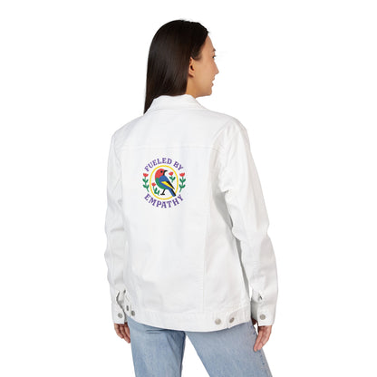Embroidered Unisex Denim Jacket - Express Yourself with Unique Stitching, Casual Streetwear, Summer Festivals, Gifts for Trendsetters, [...]