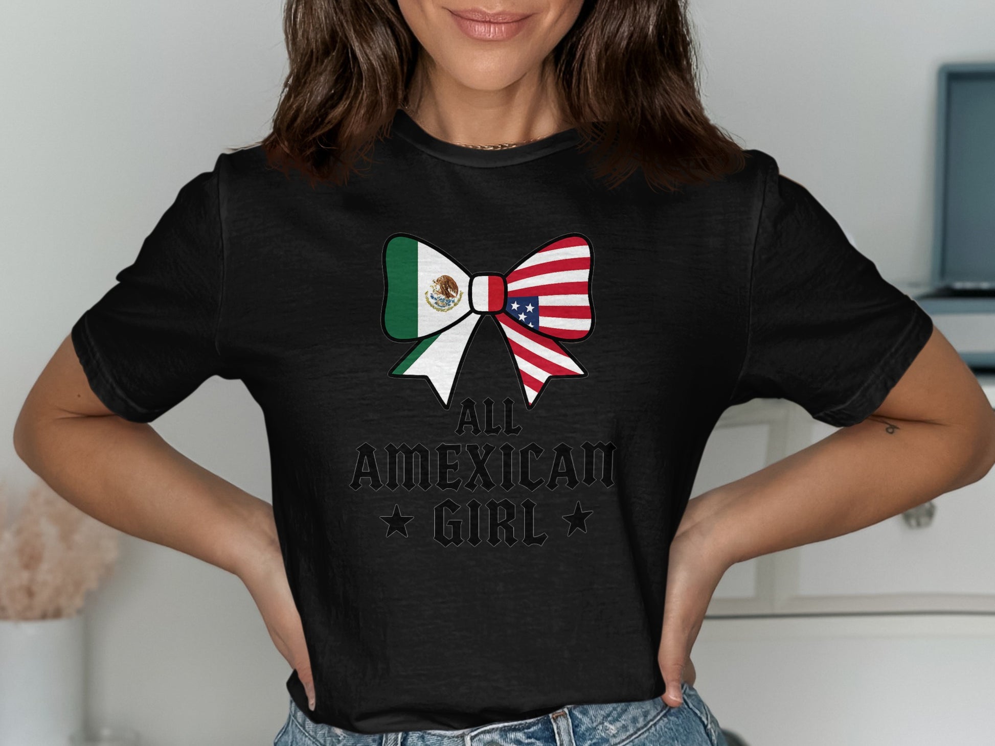 All Amexican Girl Graphic Tee Shirt product