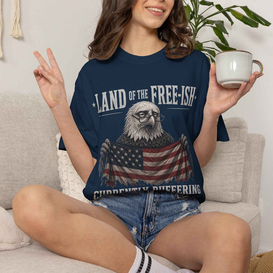 Free-ish" Eagle Graphic T-Shirt