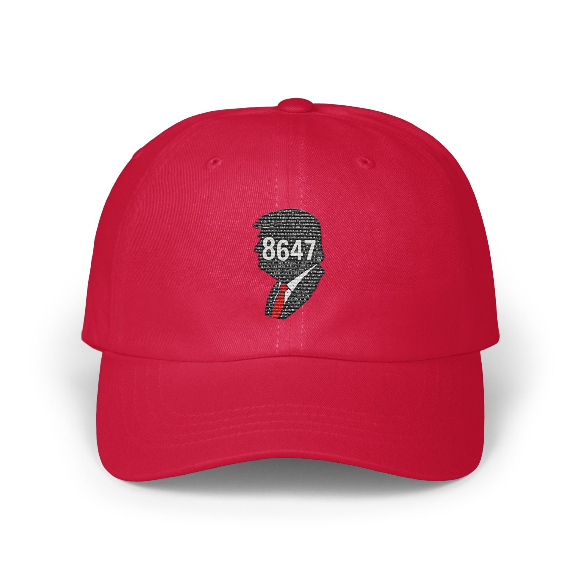 Striking Red 8647 Embroidered Baseball Cap product type