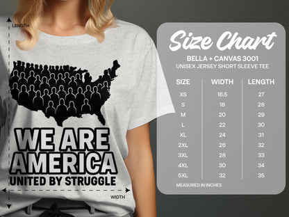 We Are America United By Struggle short sleeve product