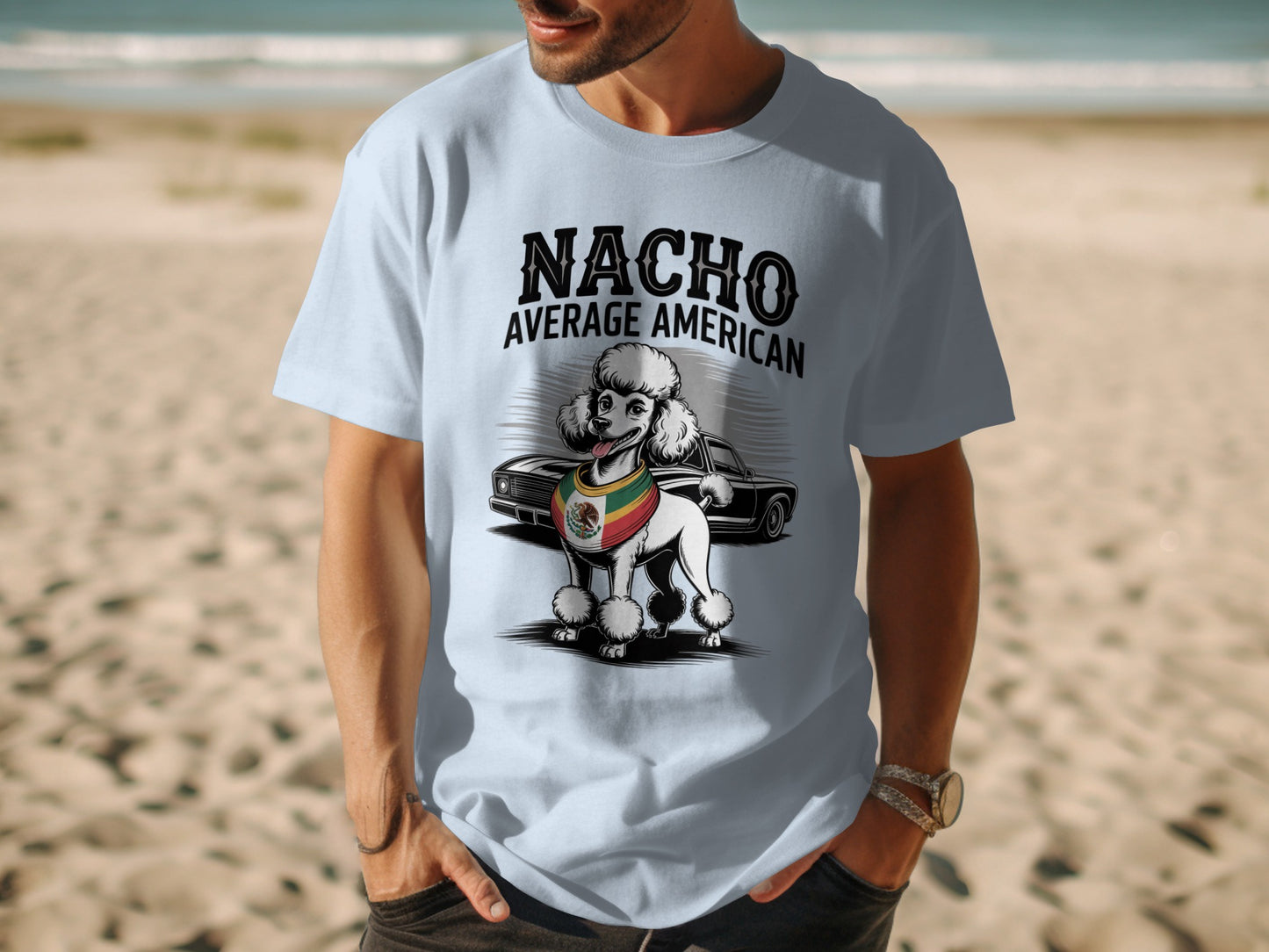 Nacho Average American Graphic T-shirt product type