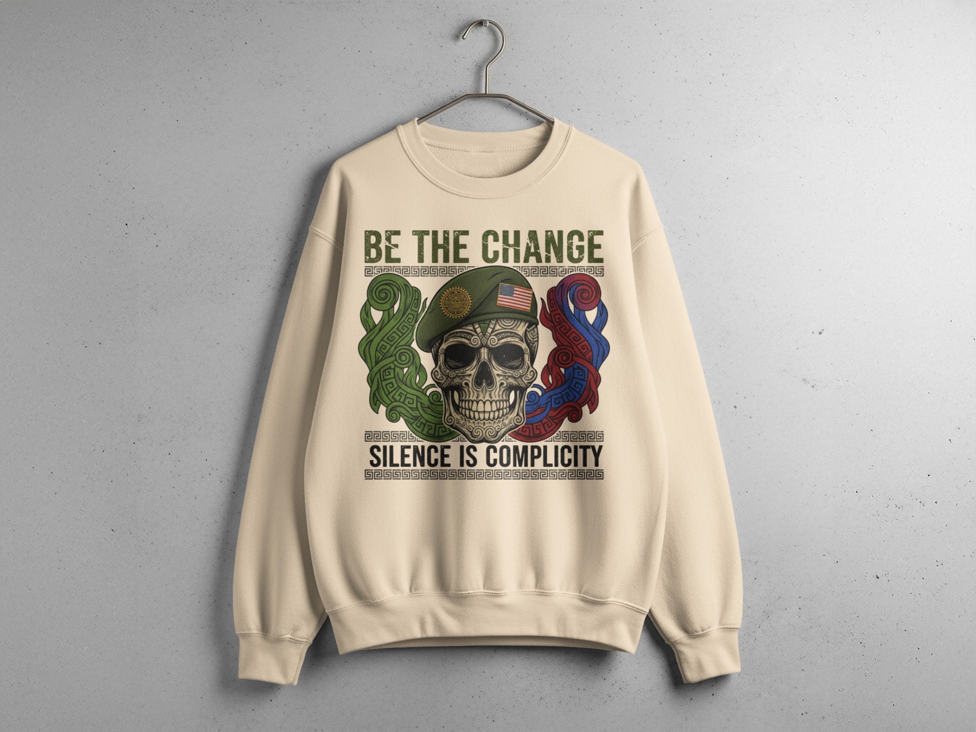 Be The Change Silence Is Complicity Sweater