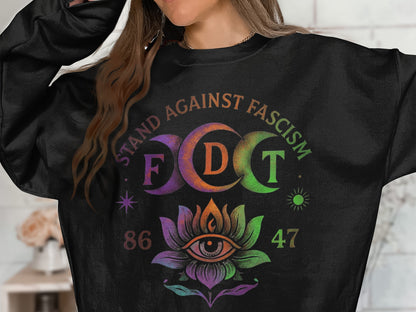 Stand Against Fascism Eye Graphic Print product type