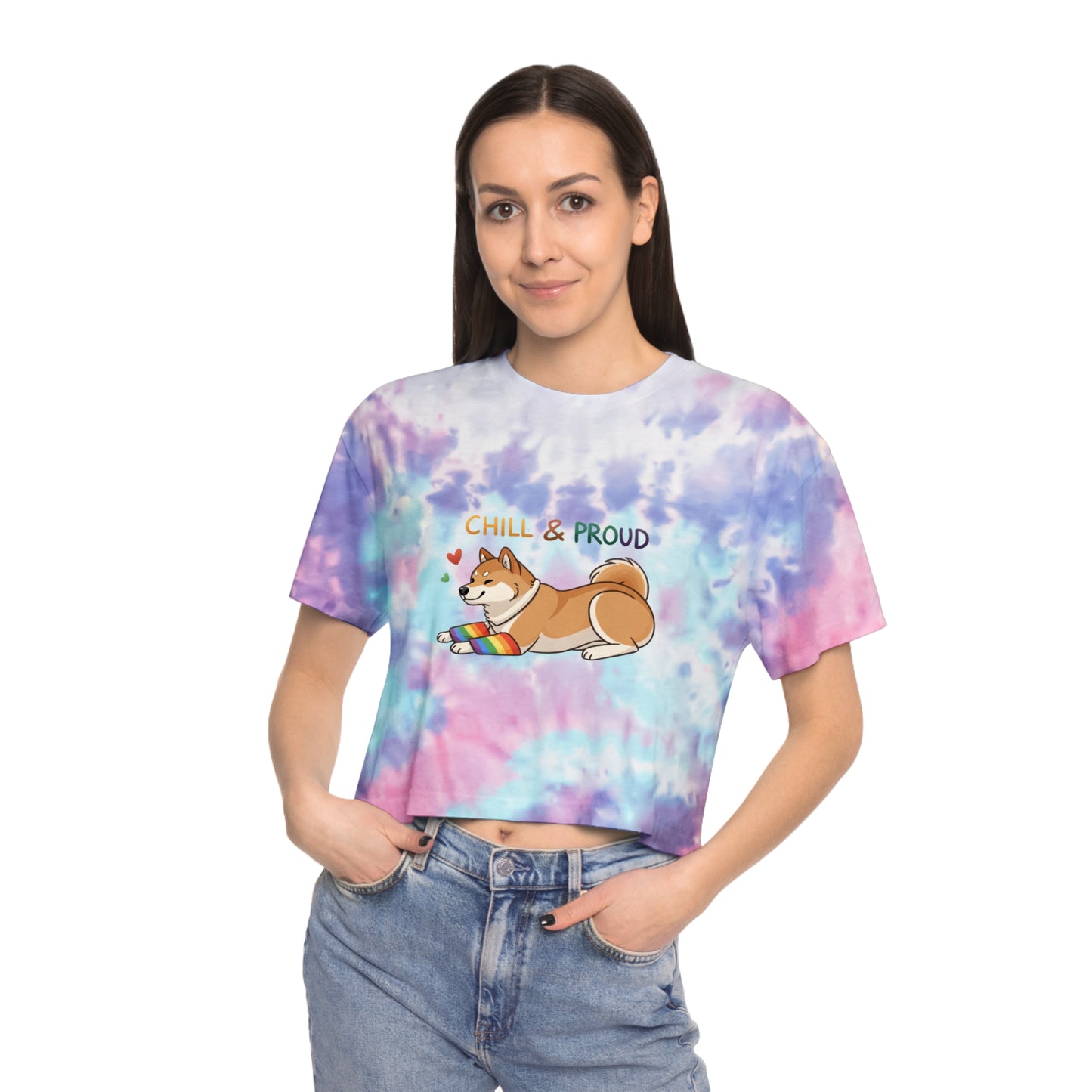 Women's Tie-Dye Crop Tee