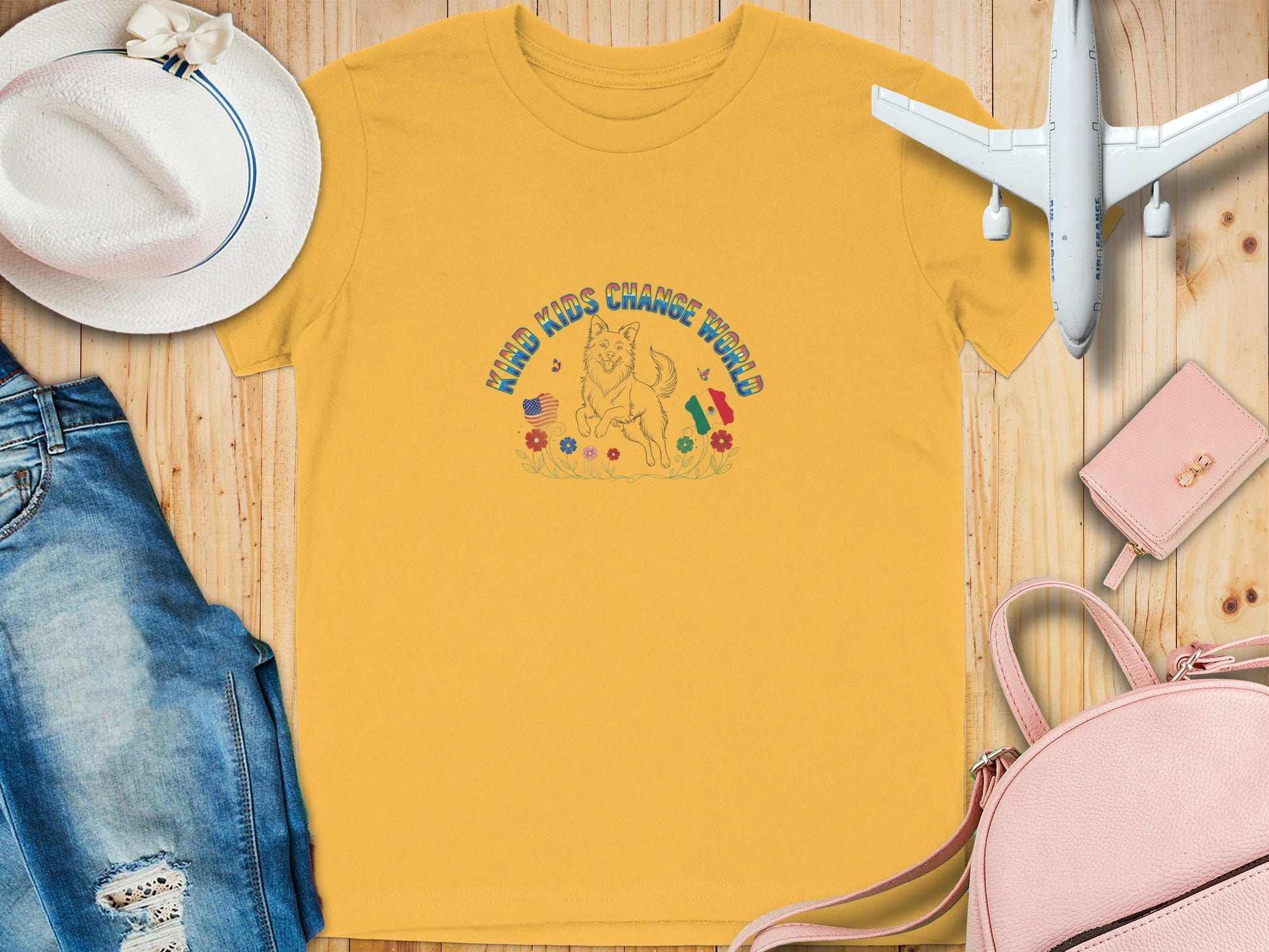 Kind Kids Change the World Graphic Tee