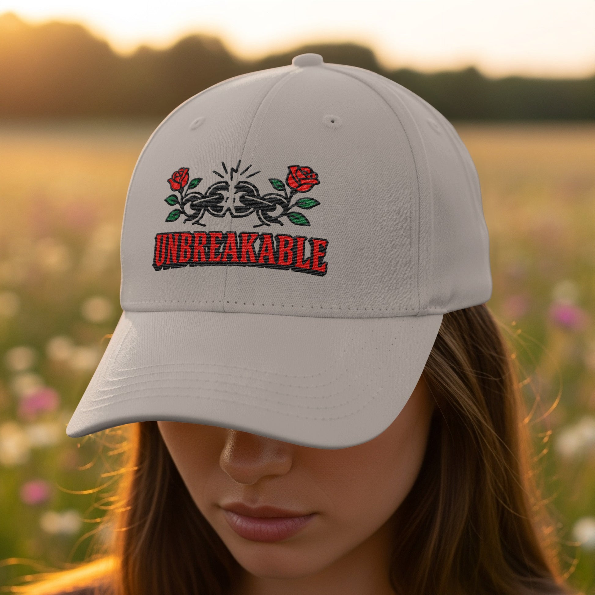 Unbreakable Themed Embroidered Hat Stylish Headwear Product