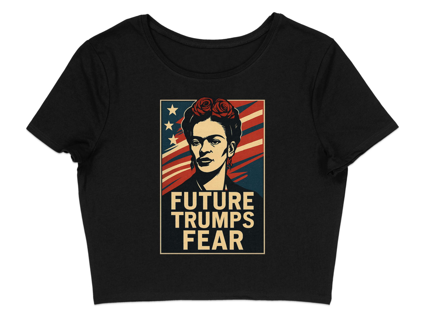 Future Trumps Fear Graphic Design T-shirt product type