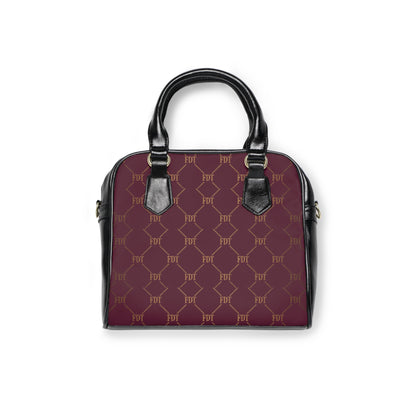 FDT Subtle Monogram Shoulder Handbag Anti Trump Designer Patterned Tote for Everyday Chic