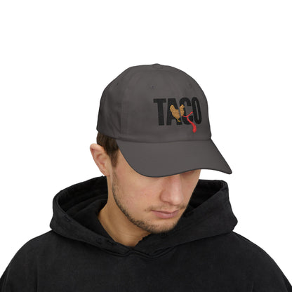 Trump Taco Dad Cap | Funny Hat, Trump Always Chickens Out Hat, Casual Summer Accessory, Perfect for BBQs, Father's Day Gift