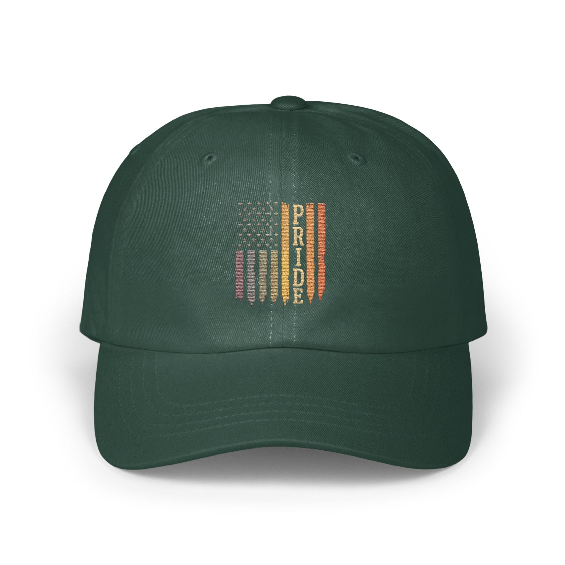 Embroidered Rainbow American Pride Hat product type