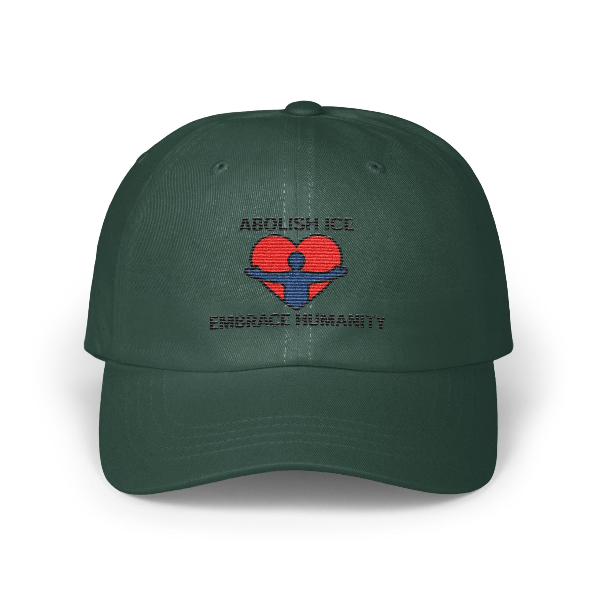Abolish ICE Embrace Humanity Embroidered Hat product