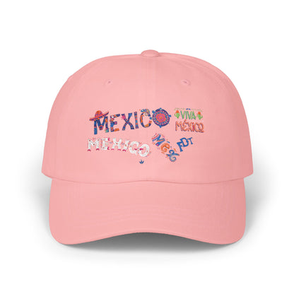 FDT Classic Mexico Dad Cap | Casual Summer Hat | Vacation Accessory, Father's Day Gift, Travel Cap, Beachwear Fashion
