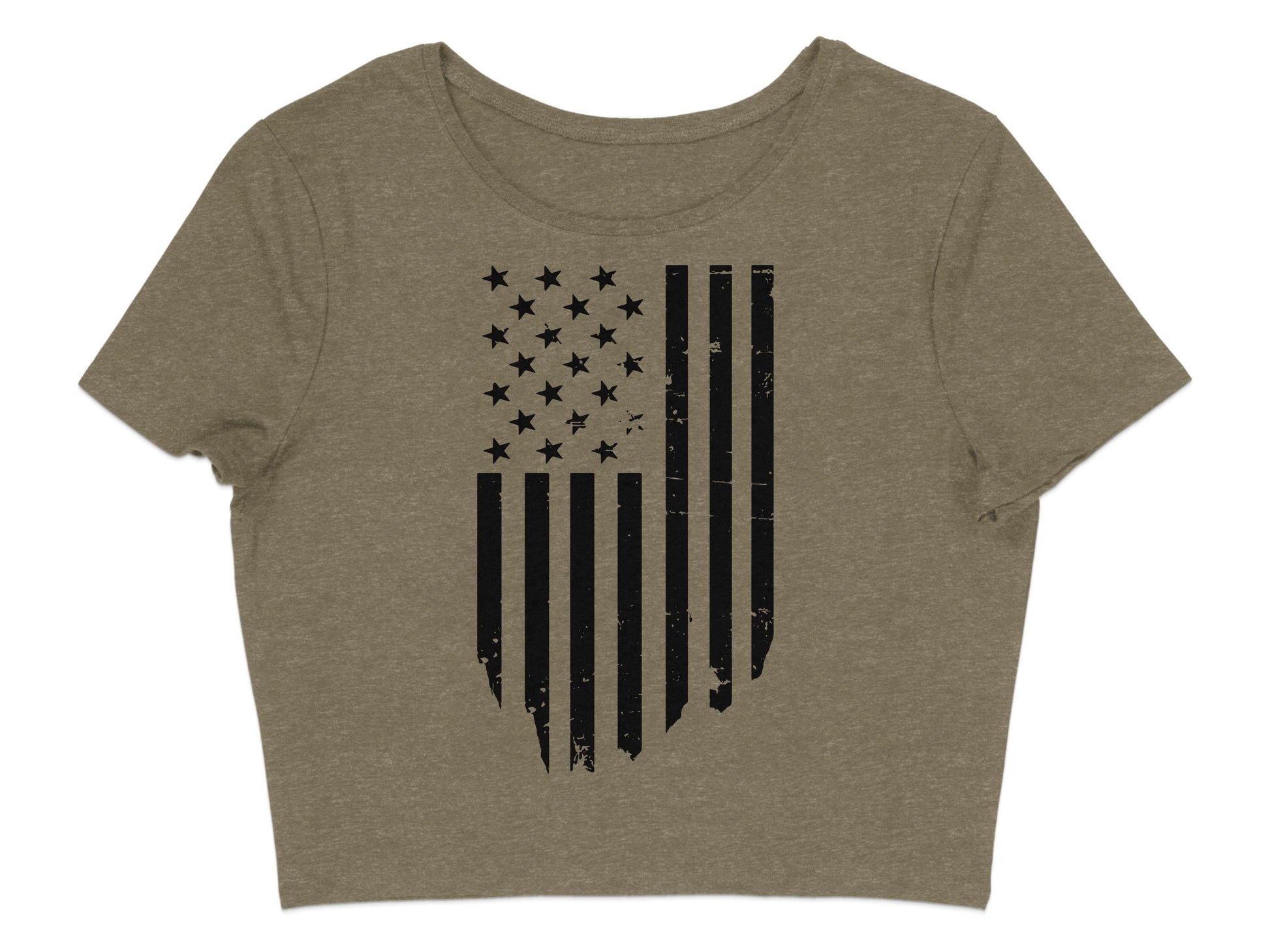 Distressed American Flag Graphic Tee product