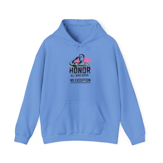 Pride hoodie Honor All Who Serve Hoodie - Unisex Heavy Blend™ Sweatshirt