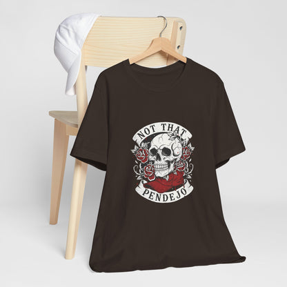 NOT THAT PENDEJO Skull Roses Dark Brown product type