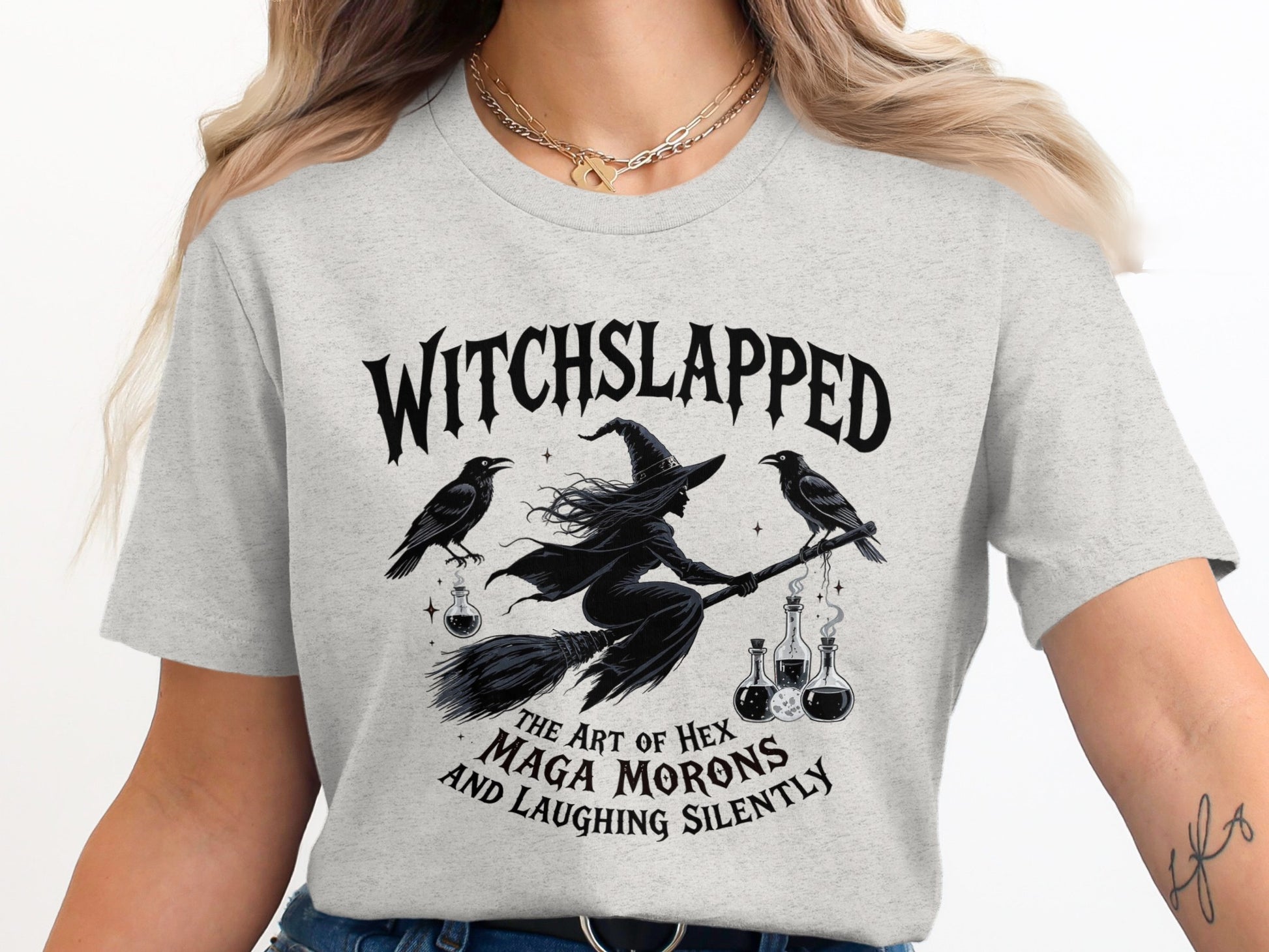 Witchslapped Maga Morons Graphic T-Shirt product