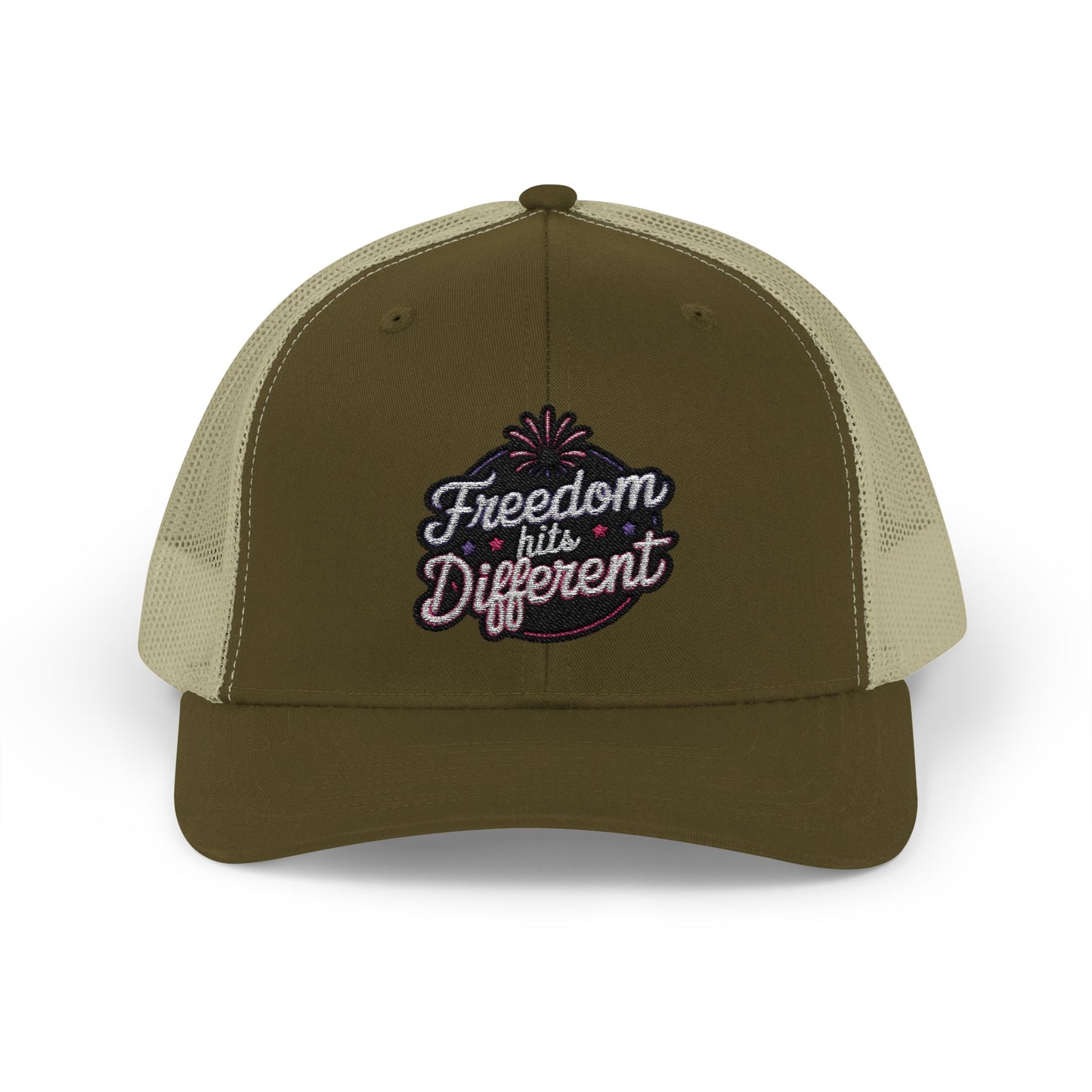 Freedom Hits Different Snapback Trucker Cap - Stylish Sportswear for Summer Activities