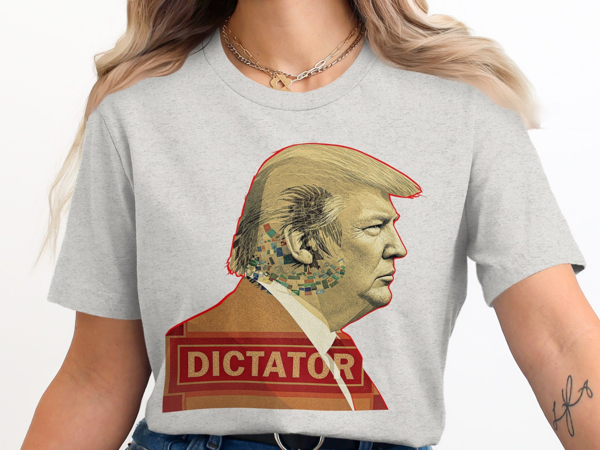 Dictator Graphic Print Short Sleeve Casual Shirt product